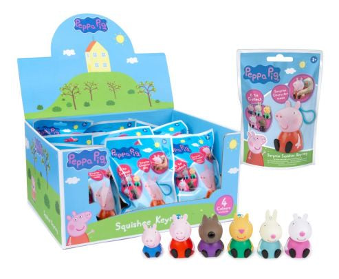 Peppa Pig Surprise Squishee Keyring - Anilas UK