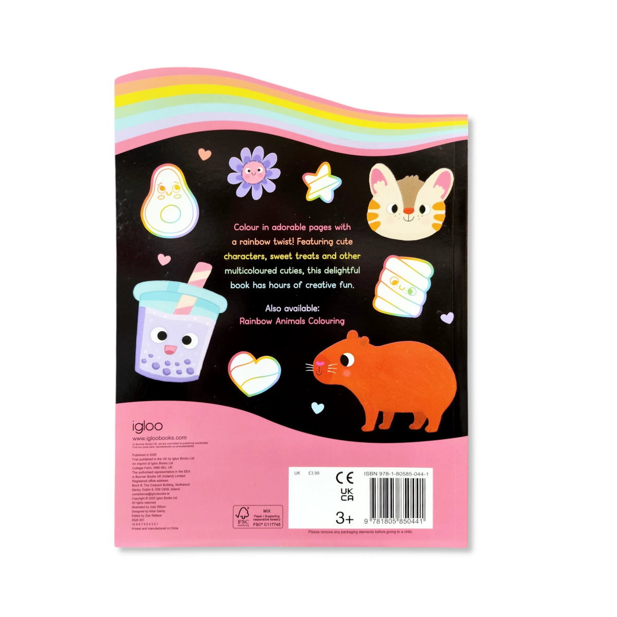 Rainbow Cuties Colouring - Anilas UK