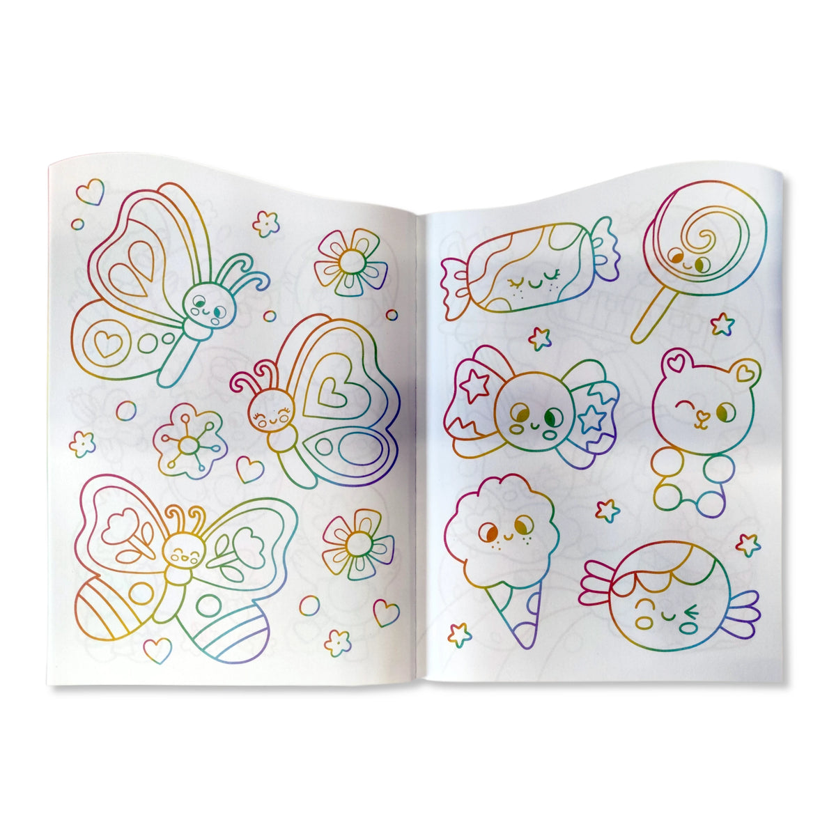 Rainbow Cuties Colouring - Anilas UK