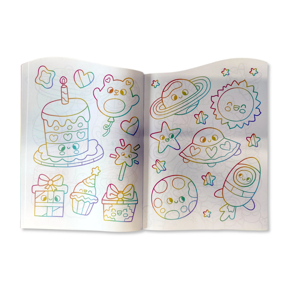 Rainbow Cuties Colouring - Anilas UK