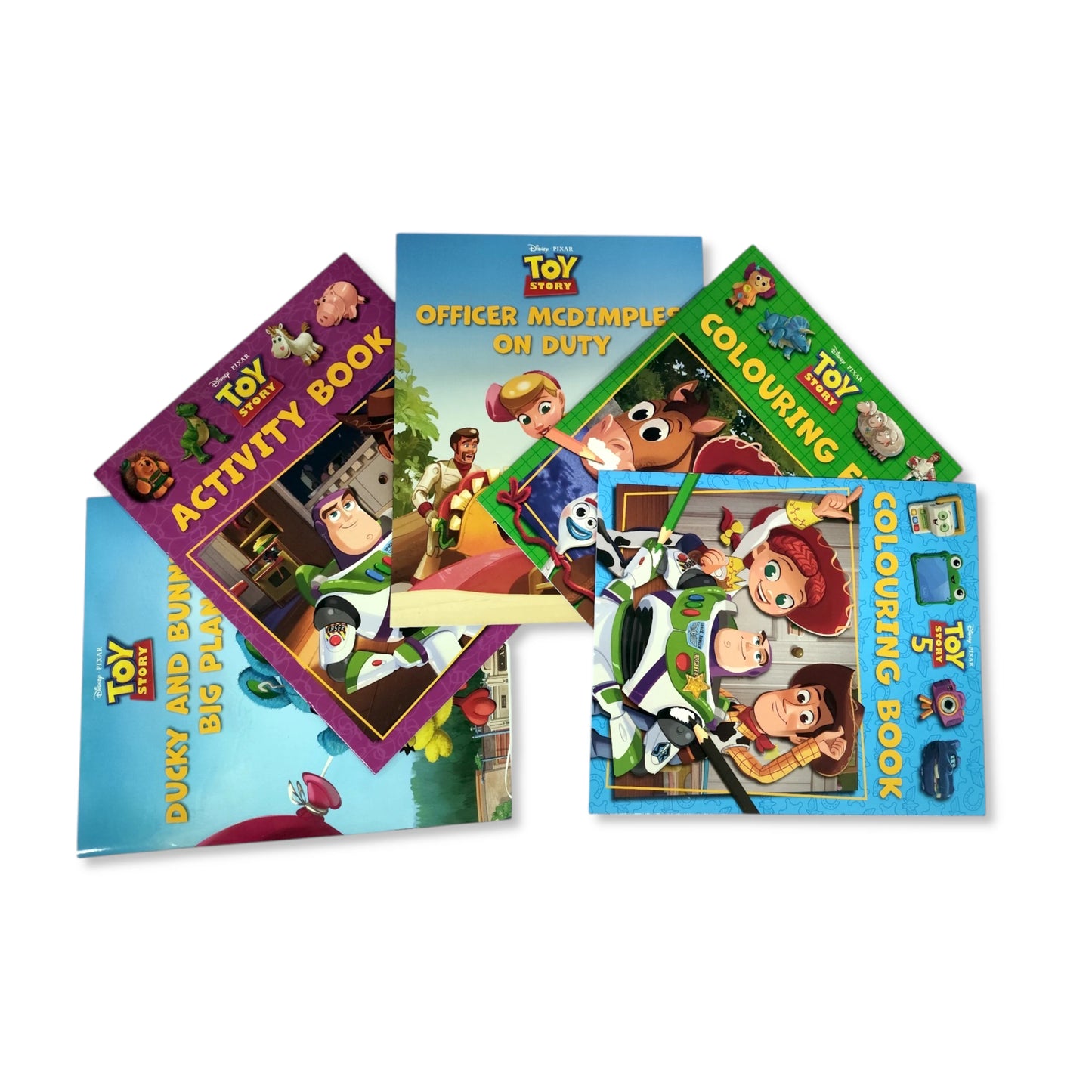 Disney Pixar Toy Story 5: Shaped Wallet containing 5 books
