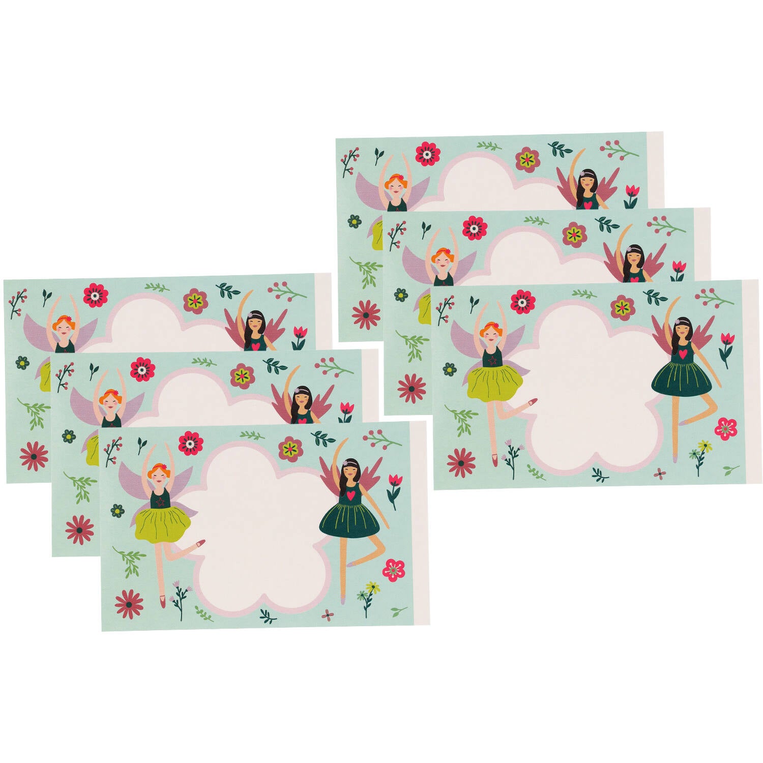 Fabulous Fairy Bubble Tub Personalization Sticker -  (6 pieces) - Anilas UK