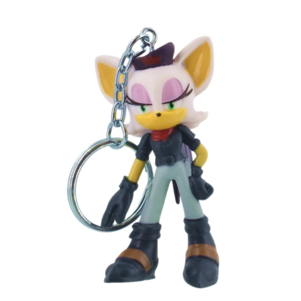 Sonic Mini Figure Keychain In Mystery Foil Bag