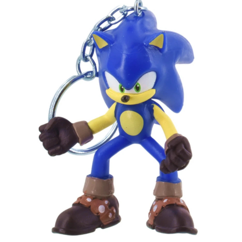 Sonic Mini Figure Keychain In Mystery Foil Bag