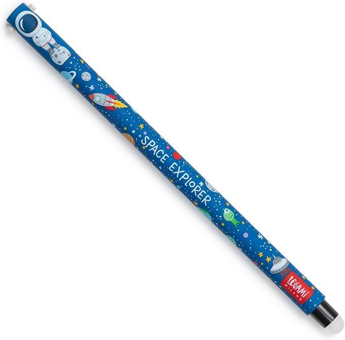 Legami Space Erasable Gel Pen with Black Ink - Anilas UK