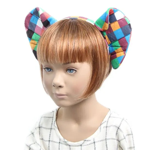 Elephant Ears Patchwork Style Headband - Anilas UK