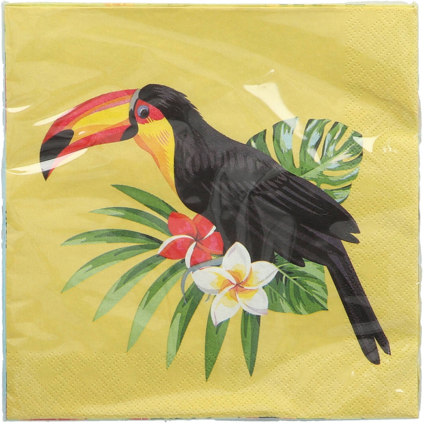 Tropical Toucan Napkins, 33 x 33 cm, 20 Paper Napkins
