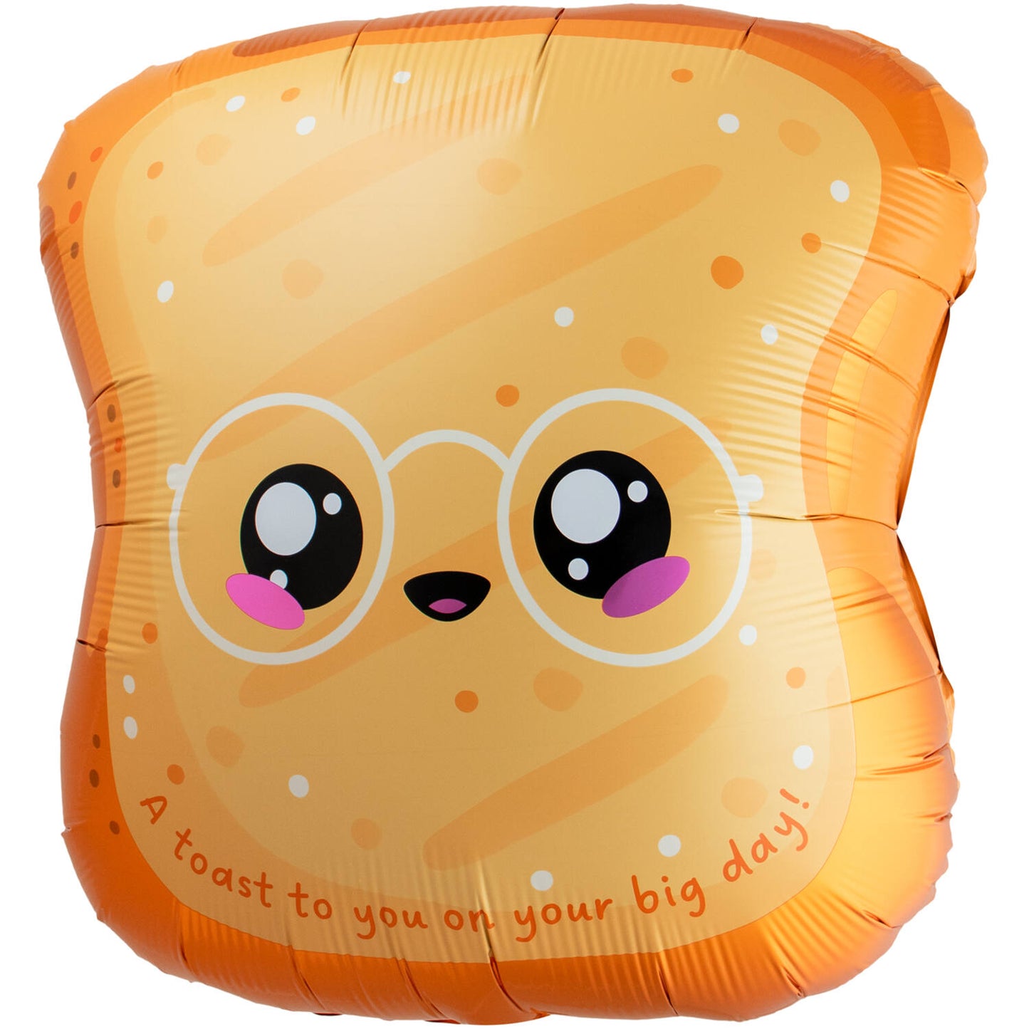 Toast Shaped Foil Balloon - 60 x 60 cm - Anilas UK