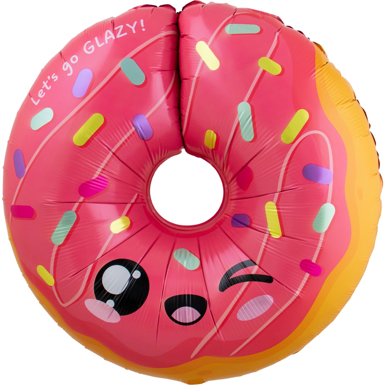 Donut Shaped Foil Balloon - 60 x 59 cm - Anilas UK
