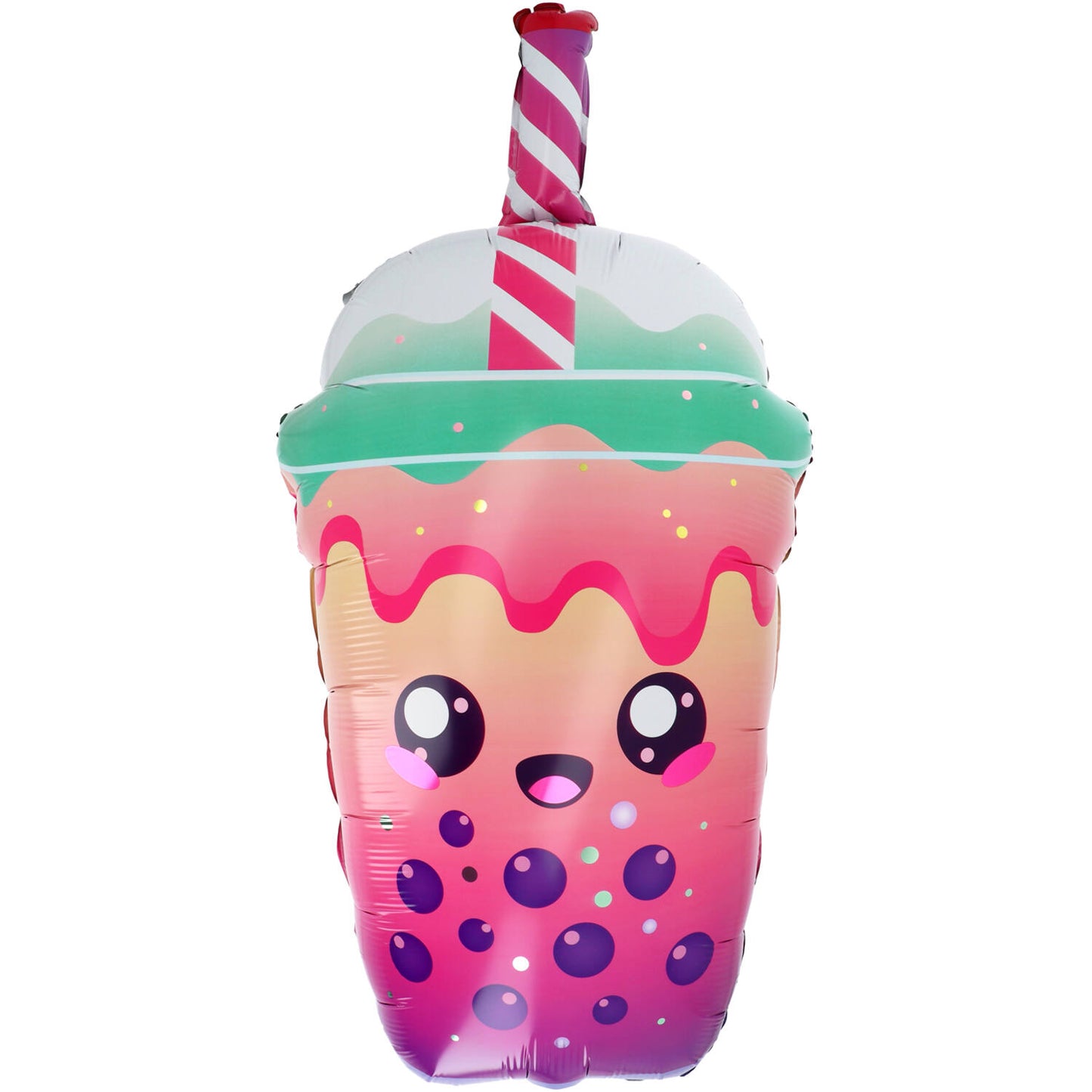 Bubble Tea Shaped Foil Balloon - 38 x 76 cm - Anilas UK