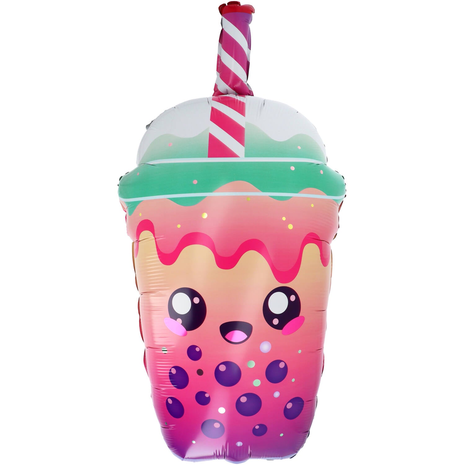 Bubble Tea Shaped Foil Balloon - 38 x 76 cm - Anilas UK