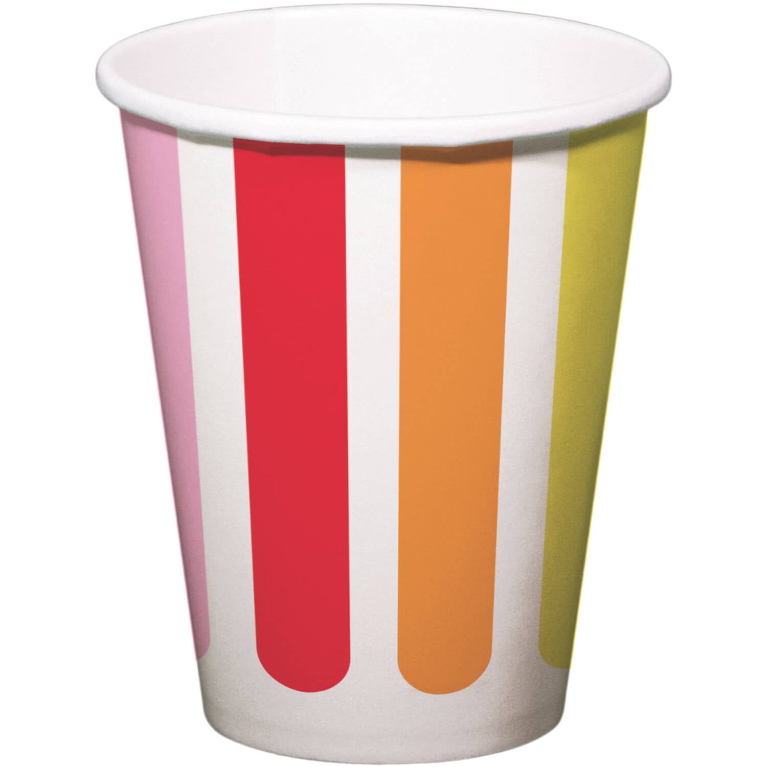 Stripetastic Paper Cups 250 ml (Pack of 8) - Anilas UK