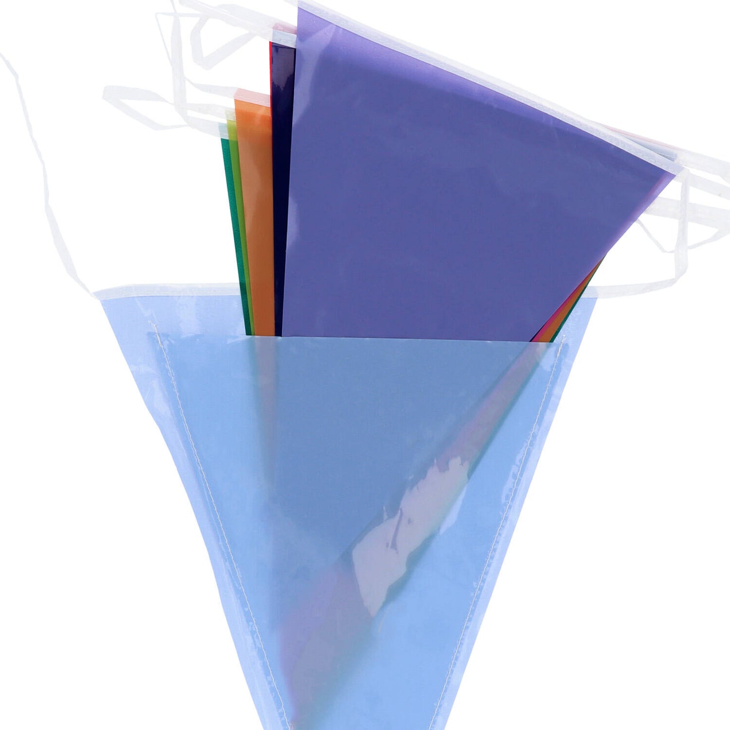 Stripetastic Birthday Party Bunting Banner 6m ( Reusable) - Anilas UK