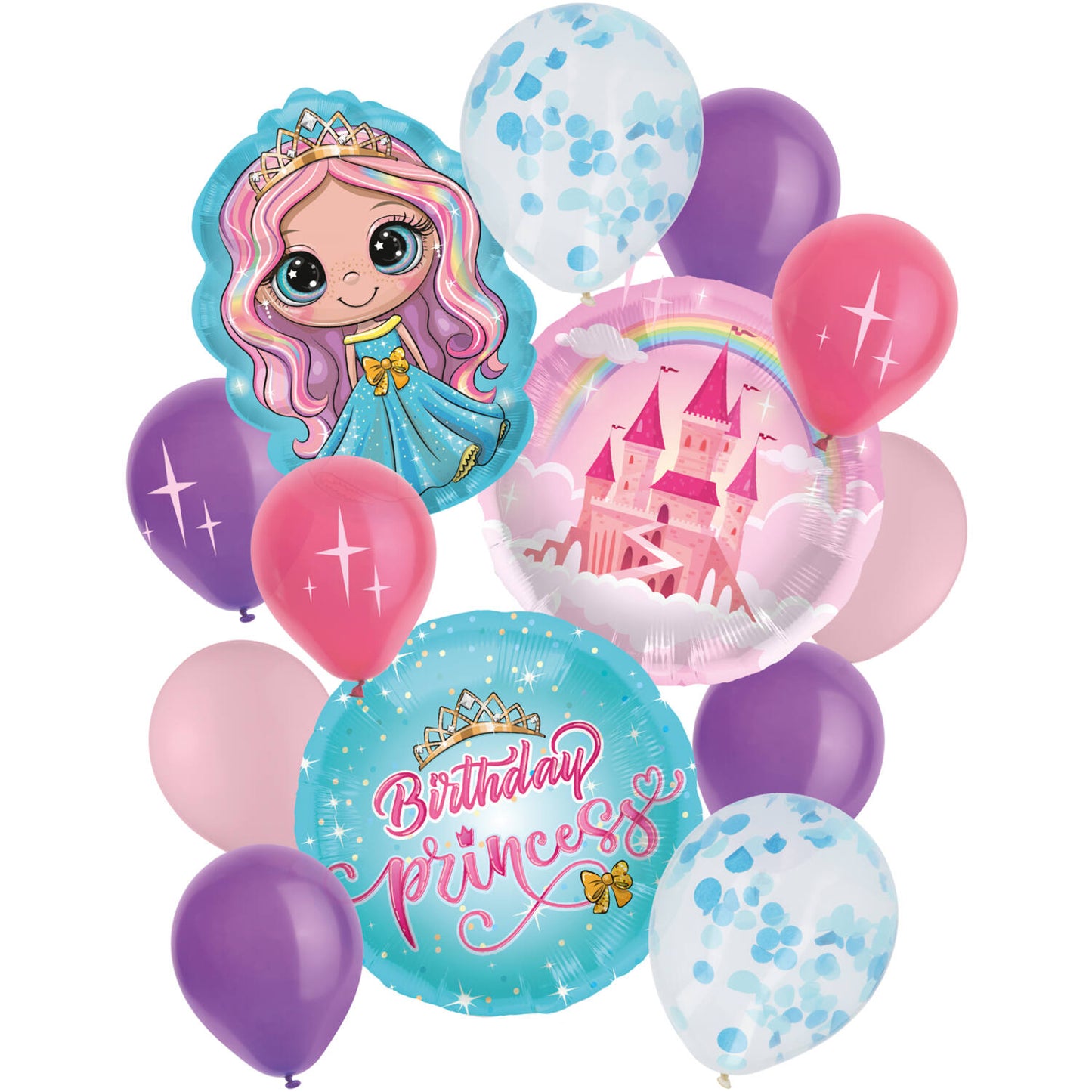 Princess Balloon Set