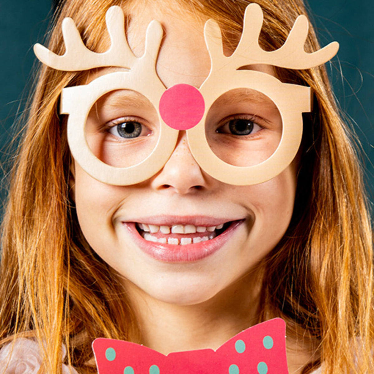 Christmas Holly Jolly Novelty Glasses (Set of 6 pieces)