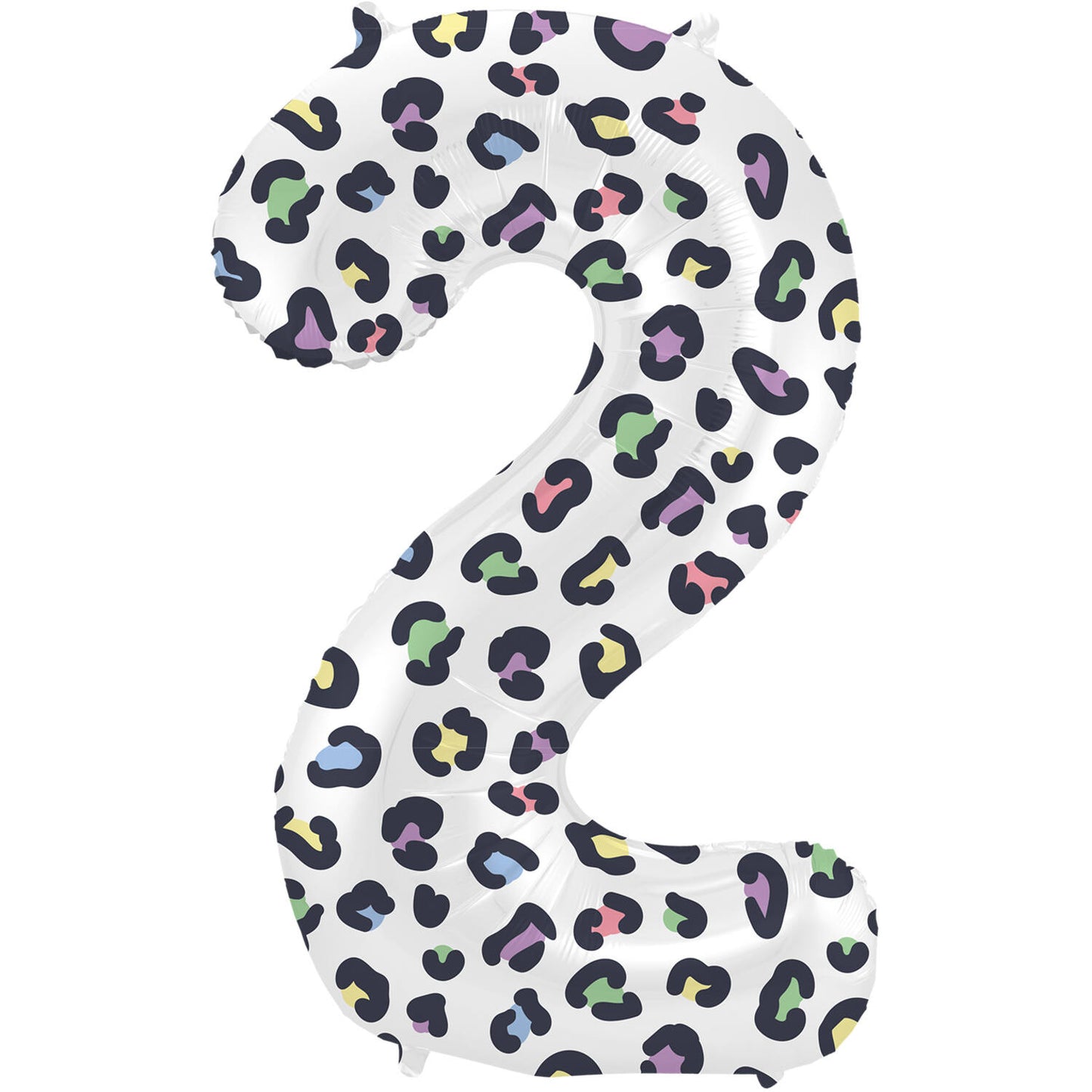 Bright Panther Number 2 Foil balloon, 86cm