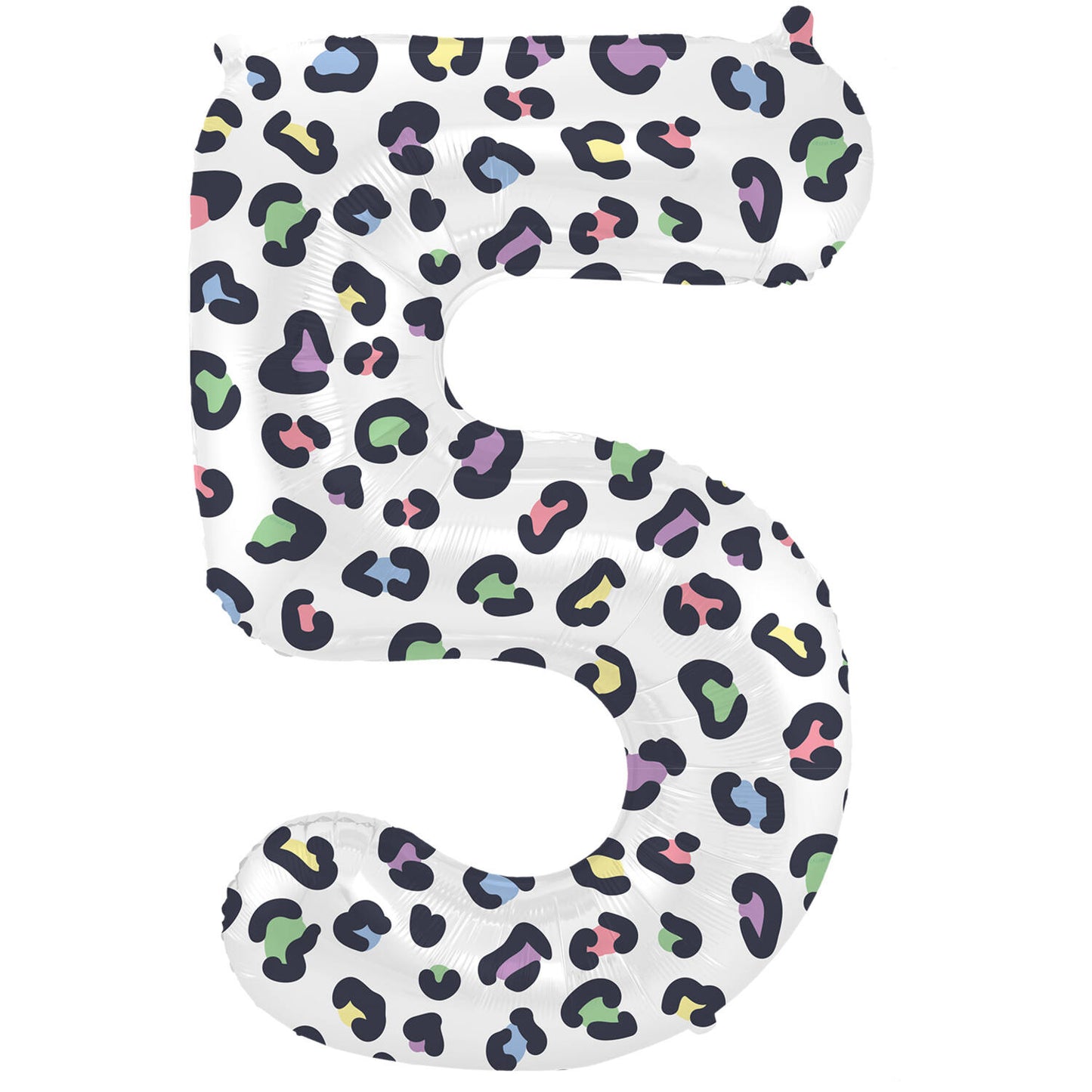 Bright Panther Number 5 Foil balloon, 86cm