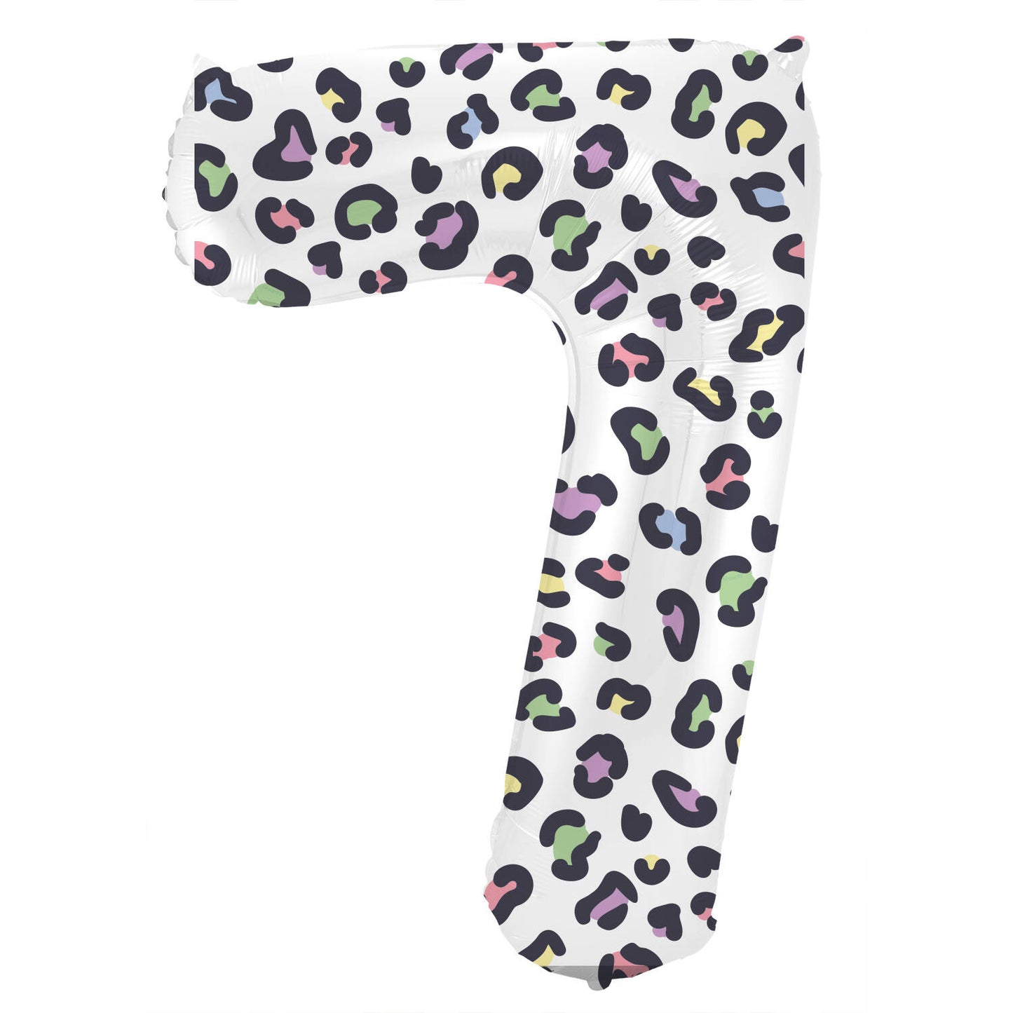 Bright Panther Number 7 Foil balloon, 86cm