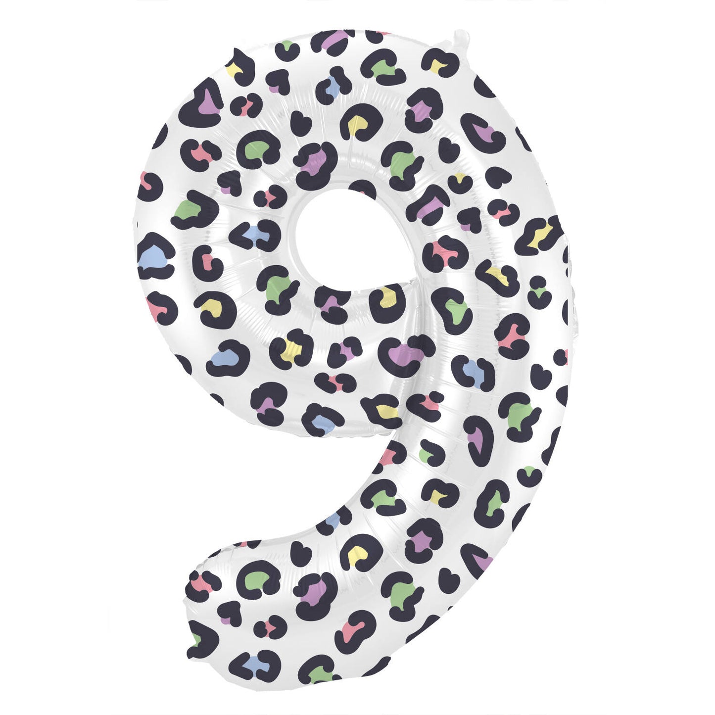 Bright Panther Number 9 Foil balloon, 86cm