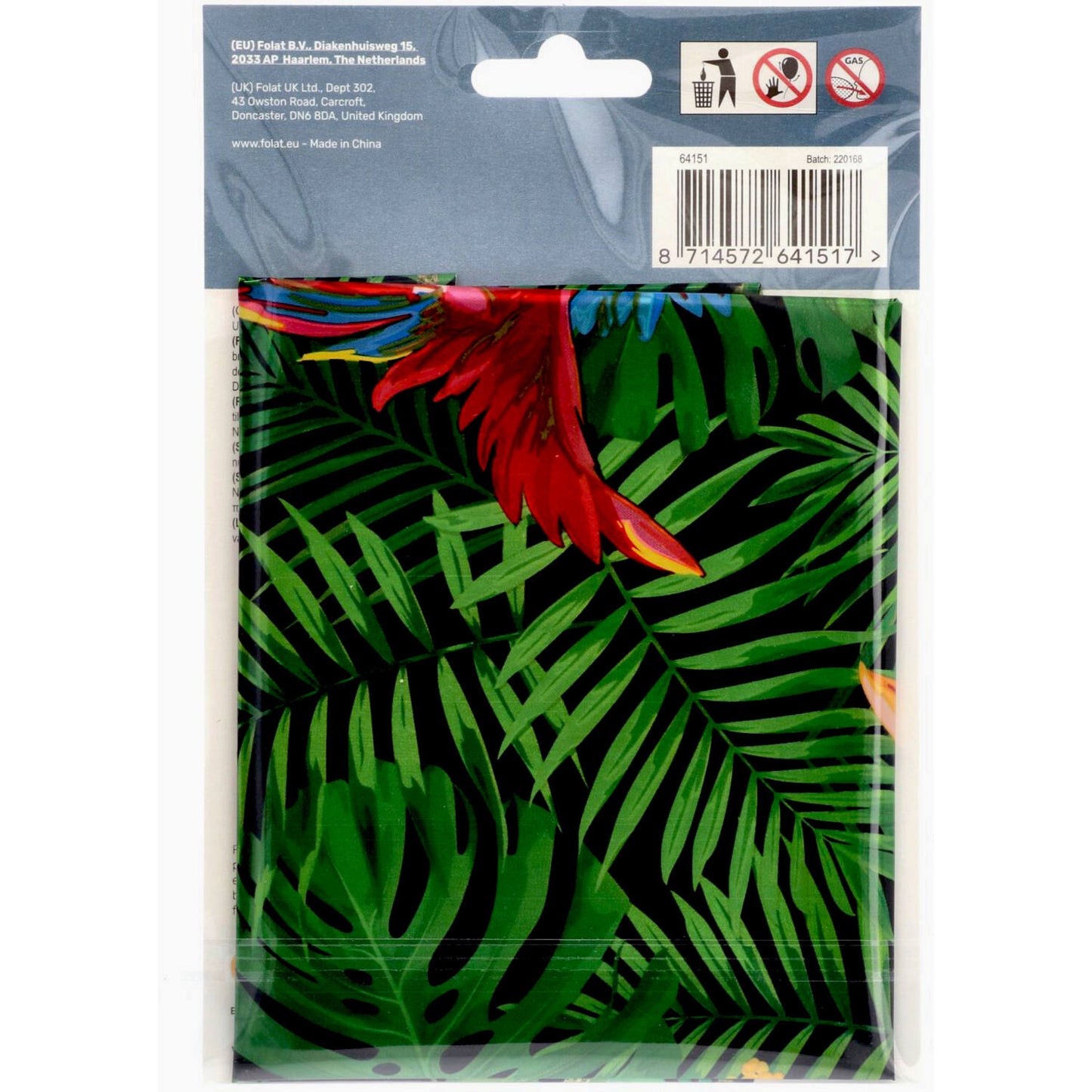 Jungle Vibe Number 1 Foil balloon, 86cm