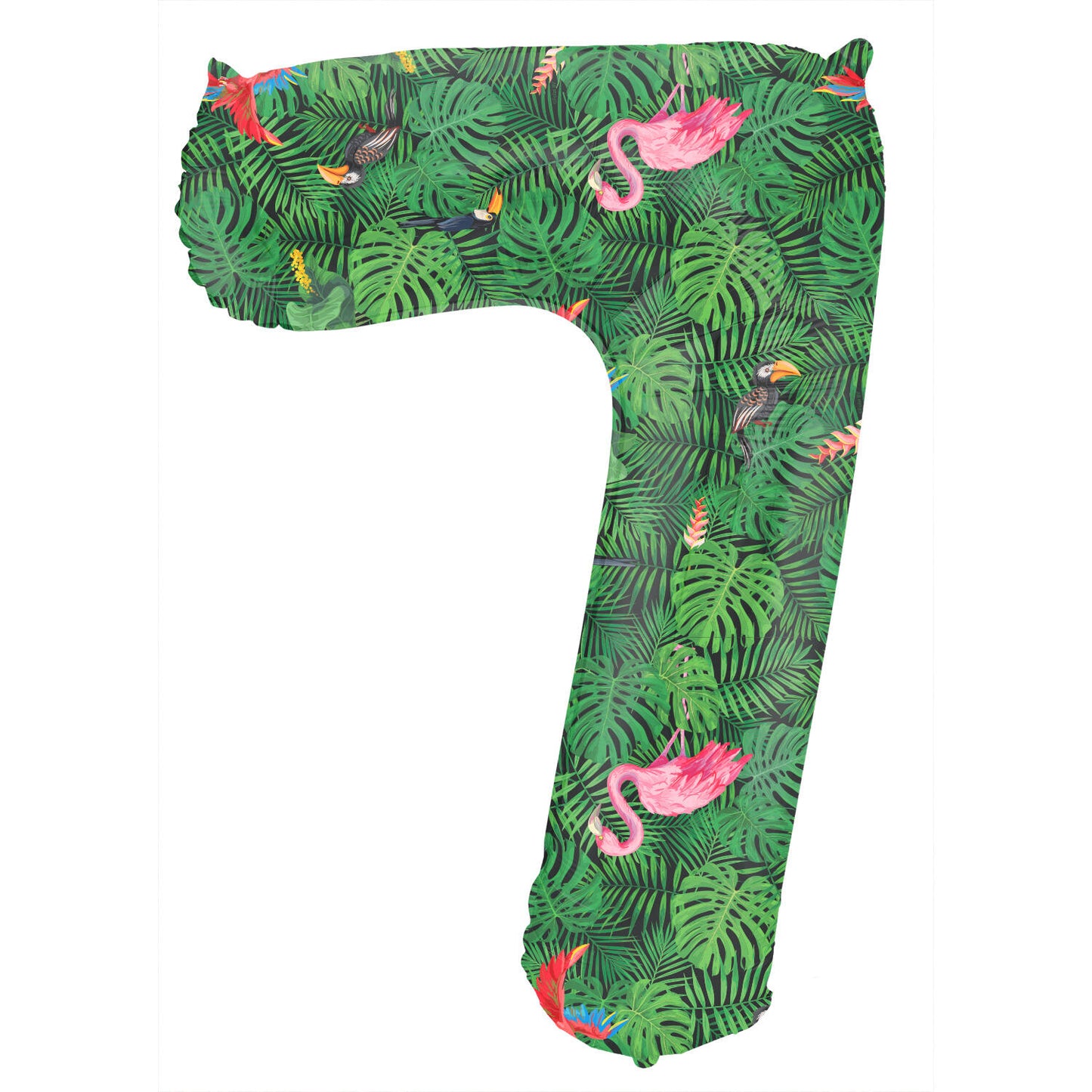Jungle Vibe Number 7 Foil balloon, 86cm