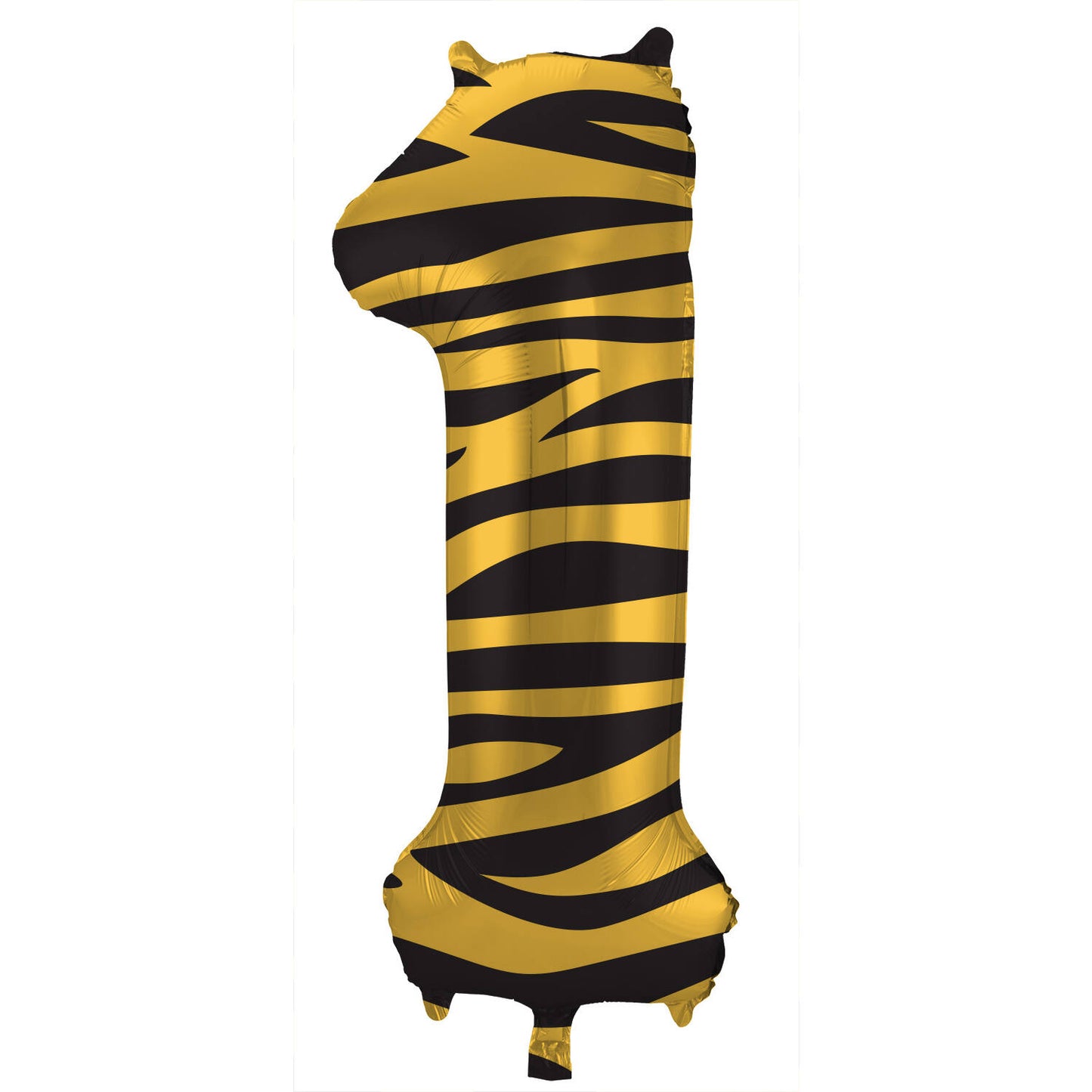 Tiger Chic Number 1 Foil balloon, 86cm