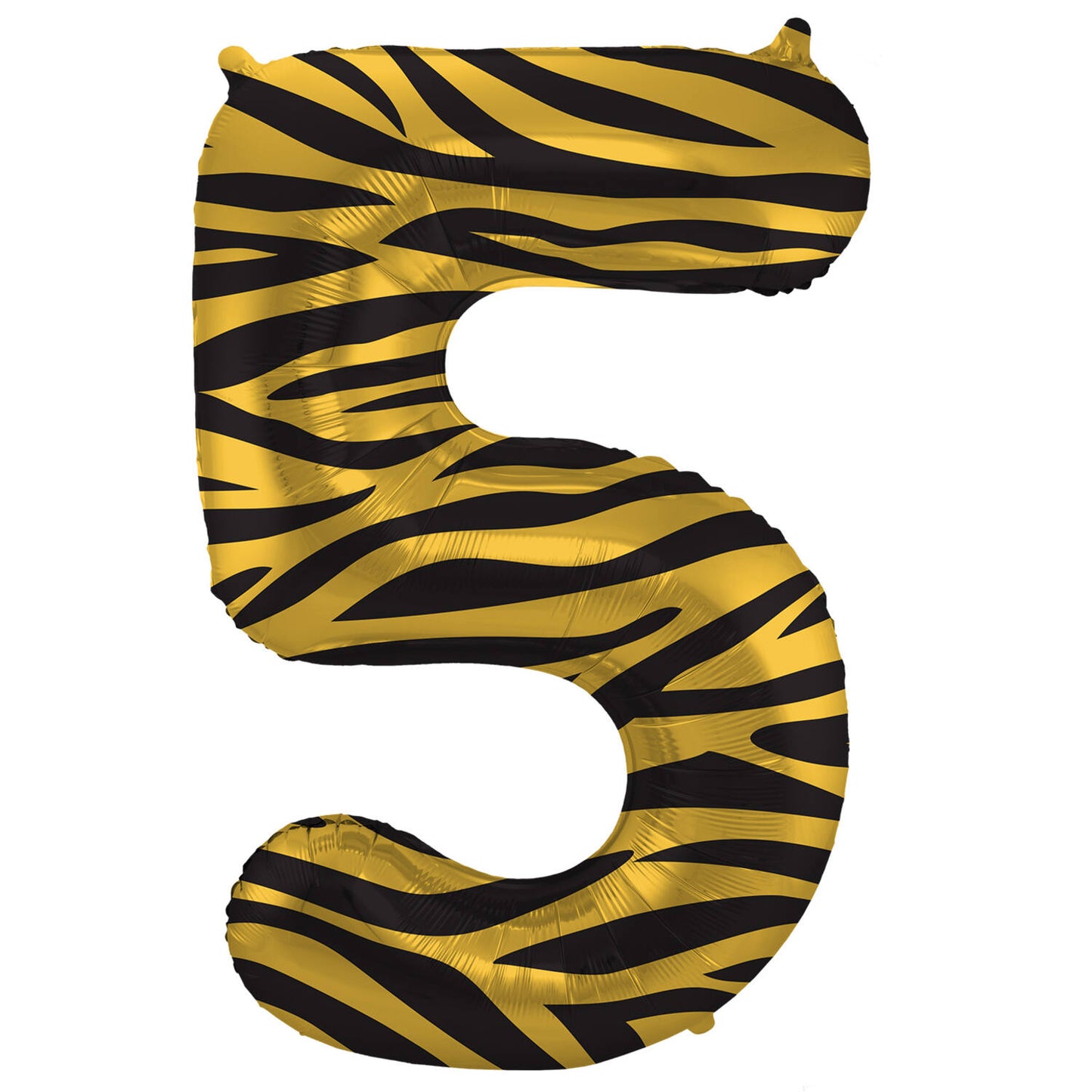 Tiger Chic Number 5 Foil balloon, 86cm