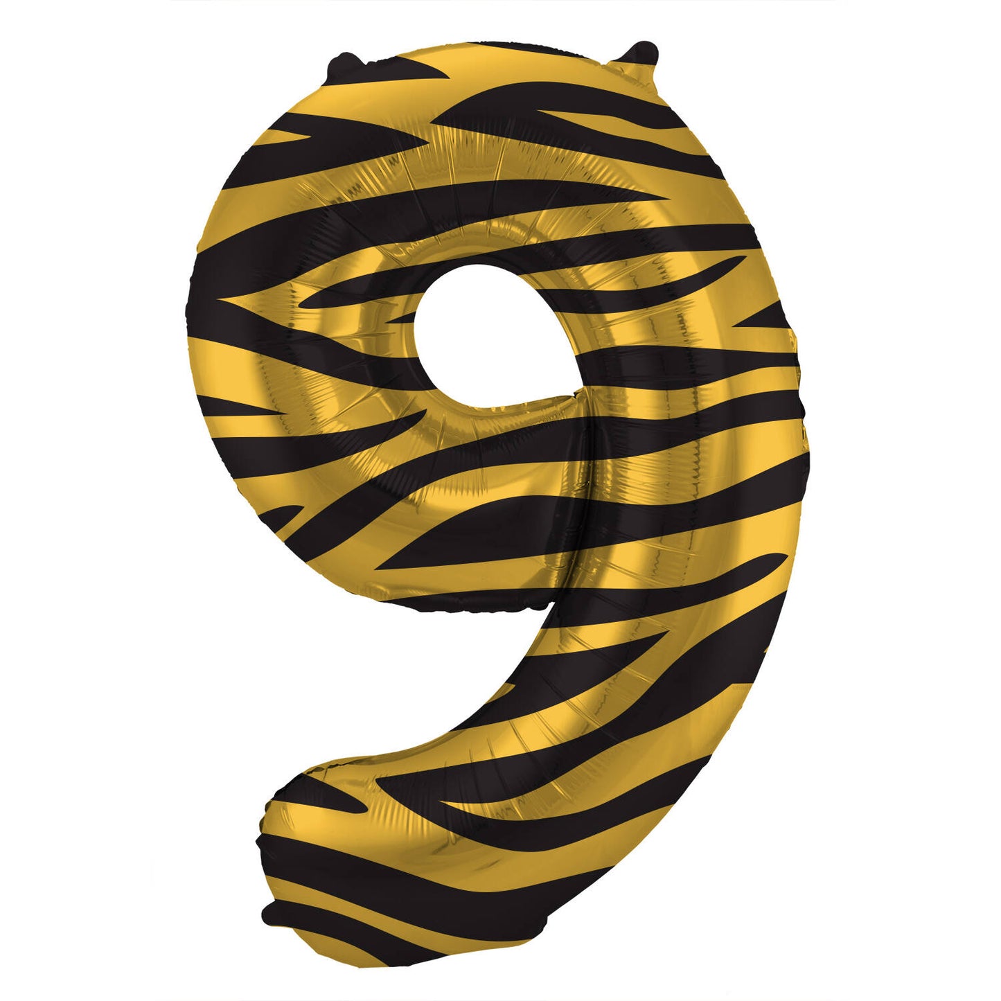 Tiger Chic Number 9 Foil balloon, 86cm