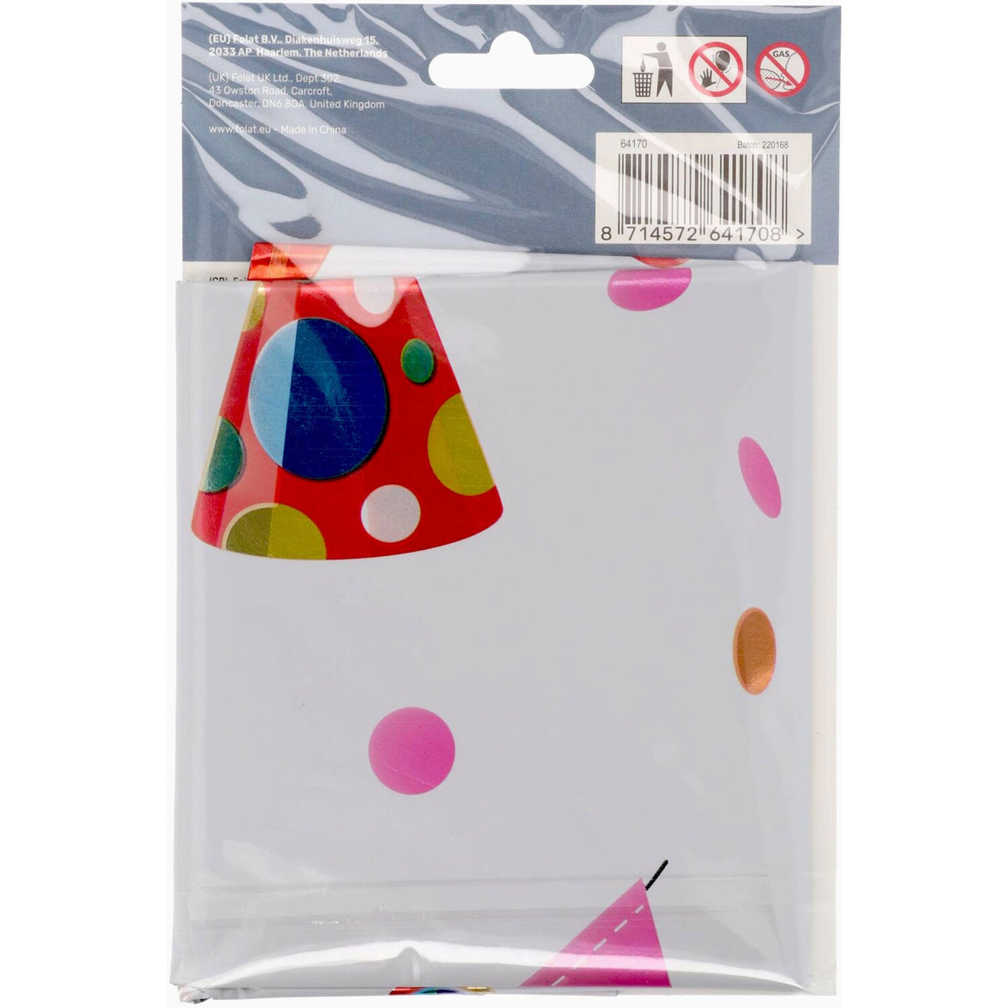Joyful Party Number 0 Foil balloon, 86cm