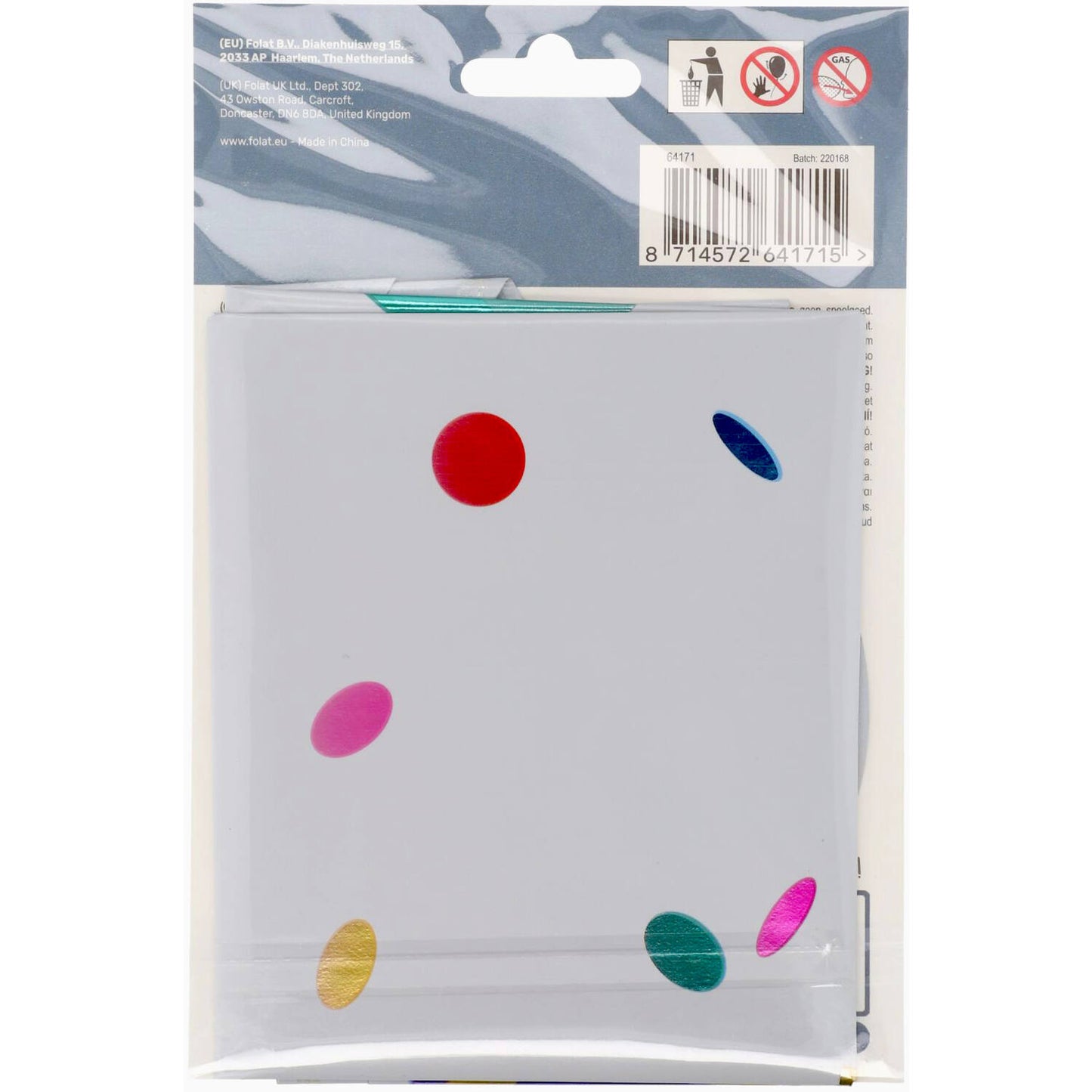 Joyful Party Number 1 Foil balloon, 86cm