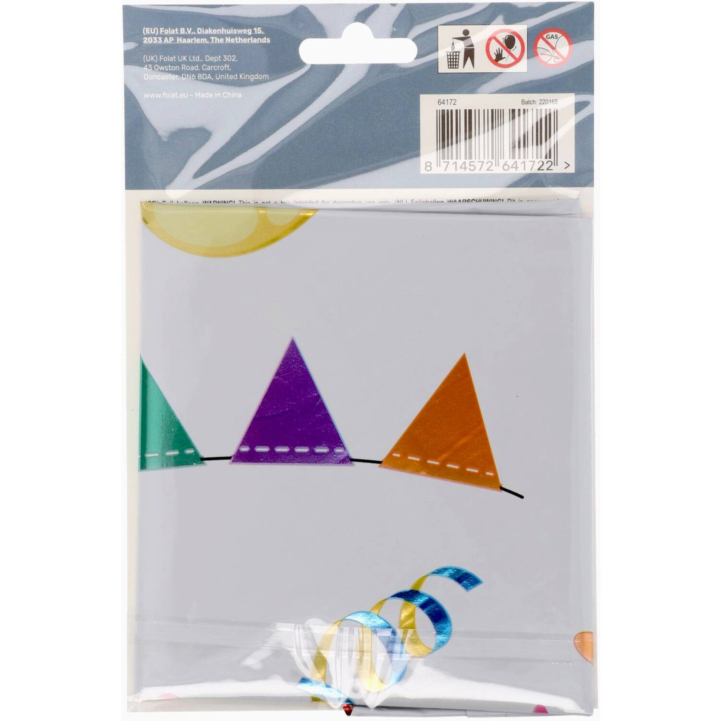 Joyful Party Number 2 Foil balloon, 86cm