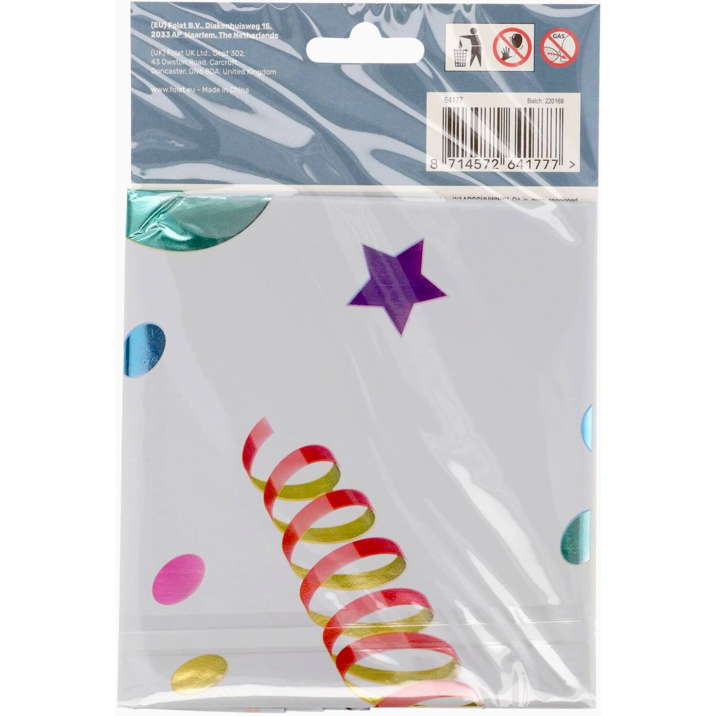 Joyful Party Number 7 Foil balloon, 86cm