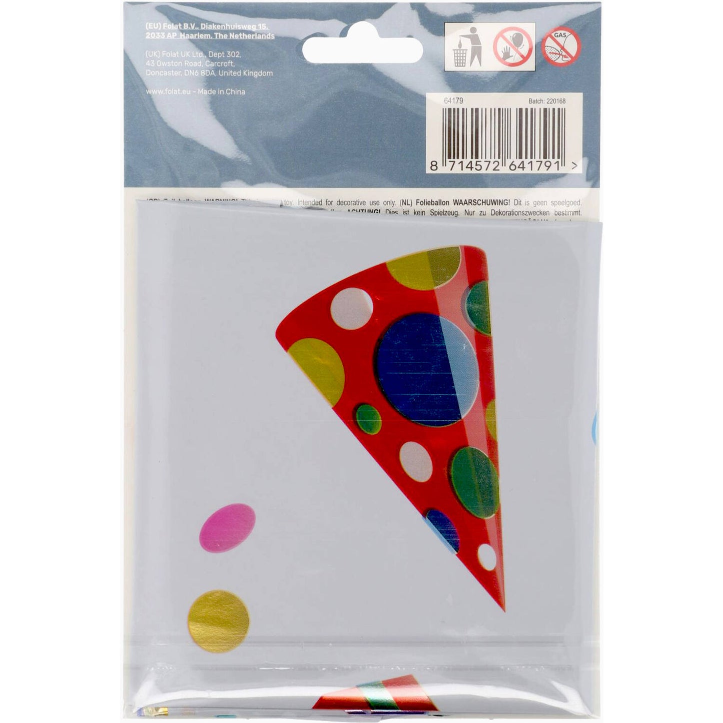 Joyful Party Number 9 Foil balloon, 86cm