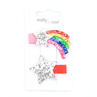 
              Weather Themed Glitter Clips (Pack of 2) - Anilas UK
            
