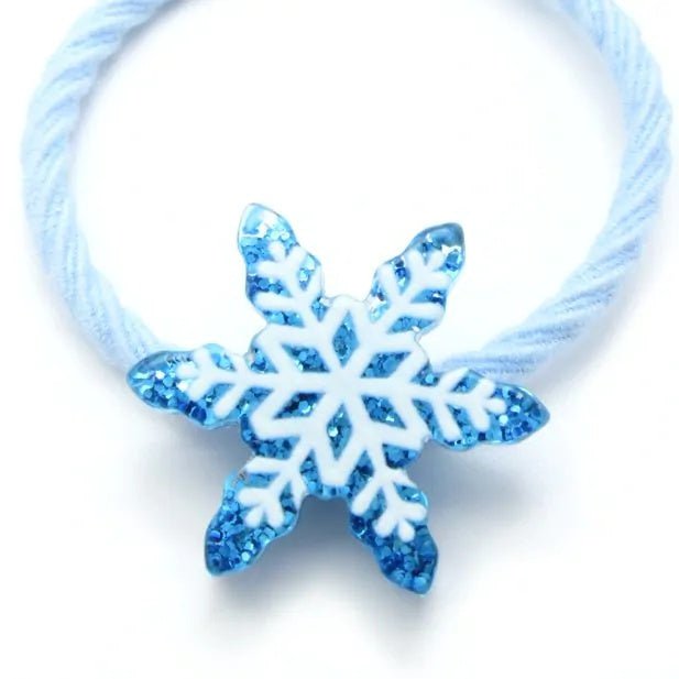 Snowflake Twisted Elastics (Set of 3) - Anilas UK