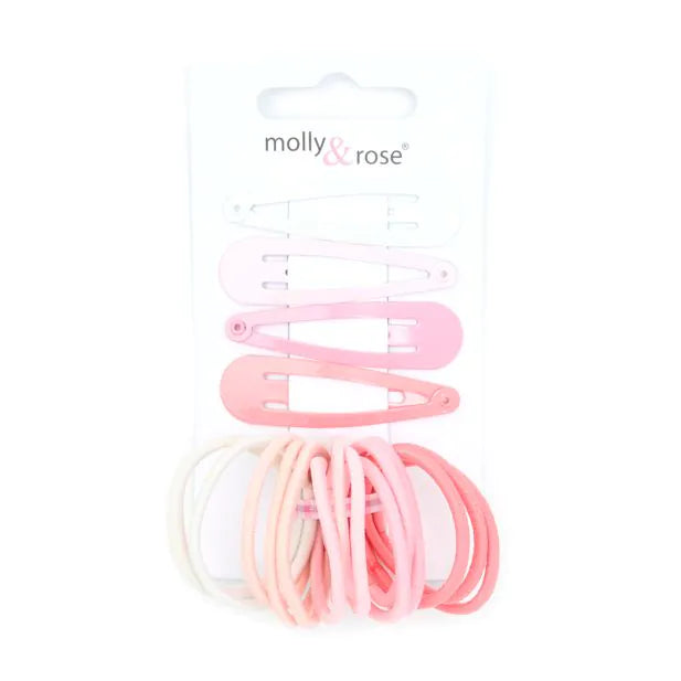 Sleepie & Elastic Set In Pinks - Anilas UK