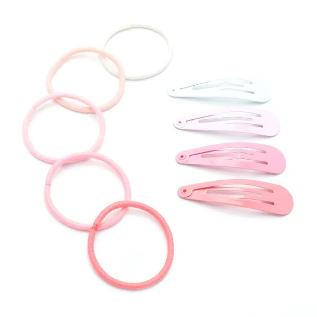 Sleepie & Elastic Set In Pinks - Anilas UK