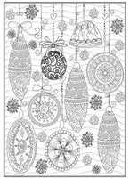 
              Christmas Advanced Colouring Book 1 Adult Colouring Book - Anilas UK
            