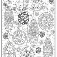 Christmas Advanced Colouring Book 1 Adult Colouring Book - Anilas UK