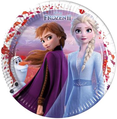 Frozen 2 Paper Plates - 23cm (Pack of 8) - Anilas UK