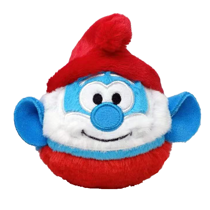 TY Beanie Bouncers -The Smurfs- Papa Smurf