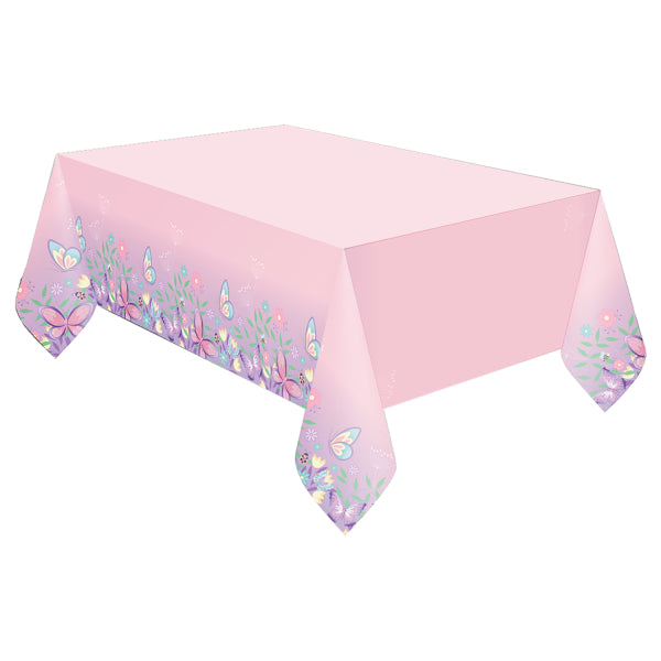 Flutter Butterfly Paper Table cover 180 x 120 cm - Anilas UK