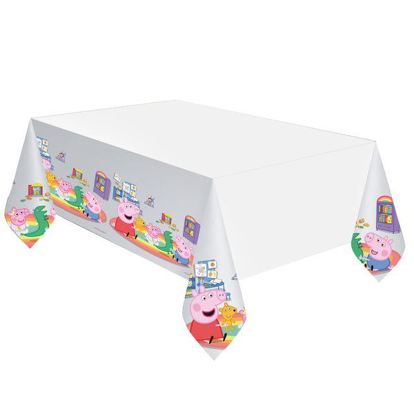Peppa Pig Plastic Table Cover (1.8 x 1.2 m) - Anilas UK
