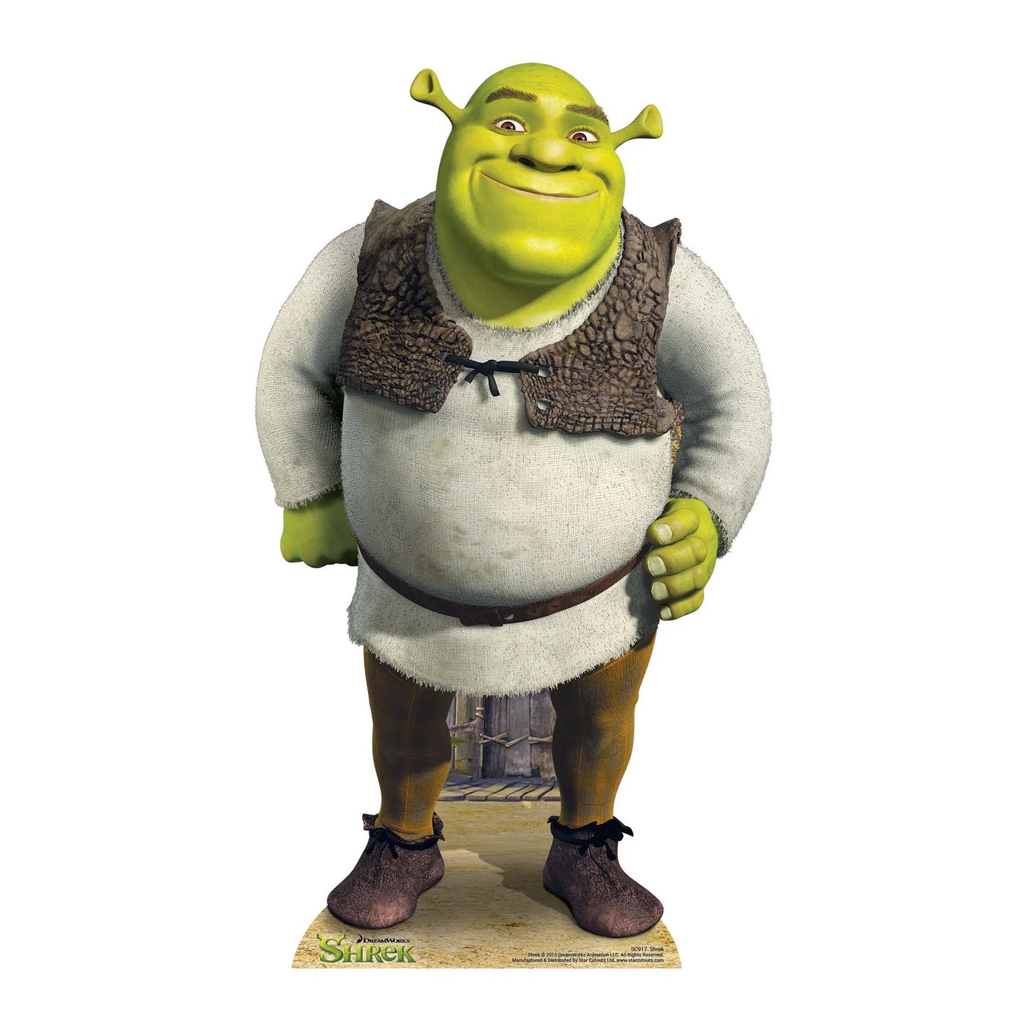 Shrek Cardboard Cut Out Height 94cm