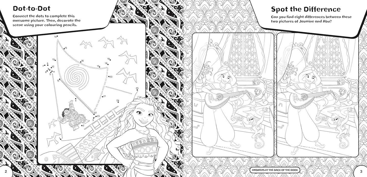 Disney Princess: 2-in-1 Activity Pack - Anilas UK