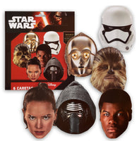 
              Star Wars Party Masks (Pack of 6)
            