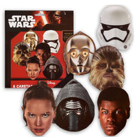 Star Wars Party Masks (Pack of 6)