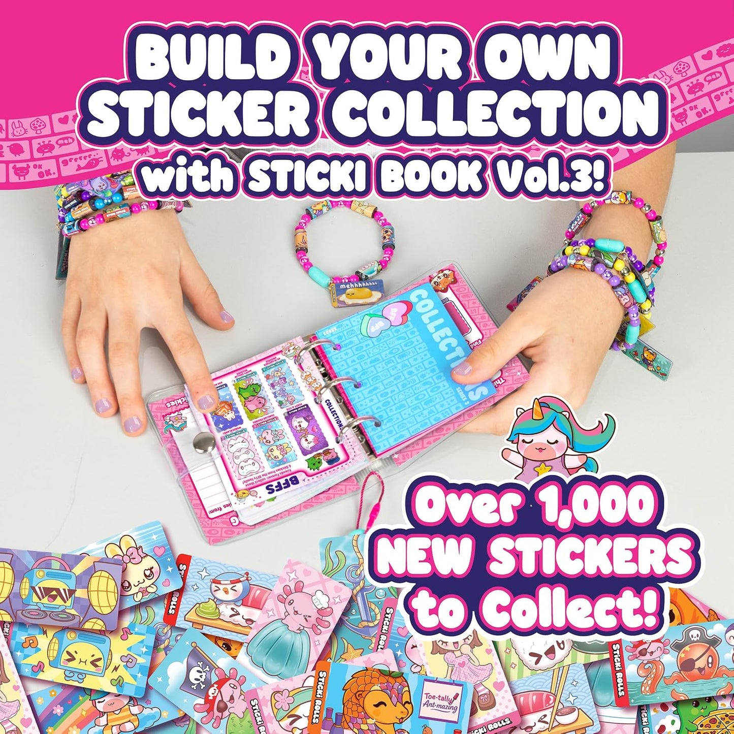 Sticki Rolls Sticki Book S3