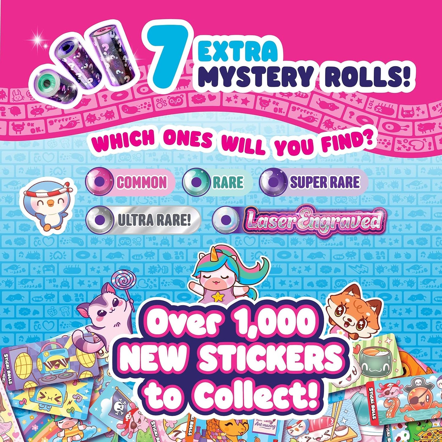 Sticki Rolls Sticki Book S3
