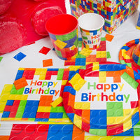 
              Building Block Bricks 3D Pull String Pinata - Anilas UK
            